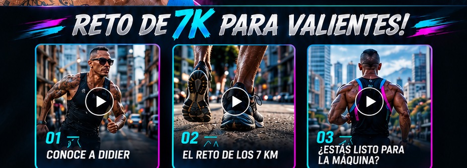 Imagen del reto de los 7 kilómetros